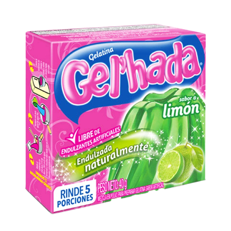 GELATINA GELHADA LIMON X 35 GR